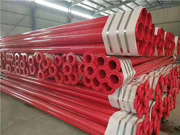 卡箍连接消防涂塑钢管